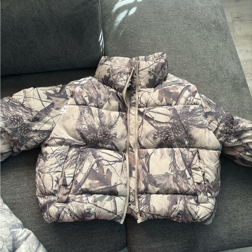 SMS Camouflage Puffer Jacket
